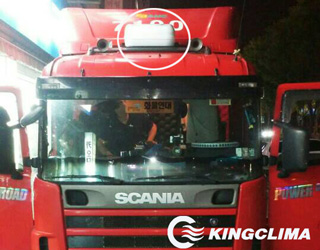 E-Clima2200 sleeper cab air conditioners for Scania truck cab