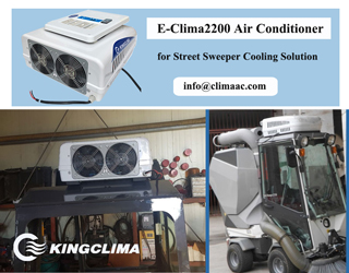 E-Clima2200 sleeper cab air conditioners for Scania truck cab