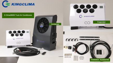 5 Sets of 12 Volt Air Conditioning Units Export to Canada - KingClima