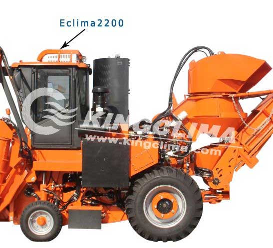 E-Clima2200 aftermarket air conditioners for tractor cab