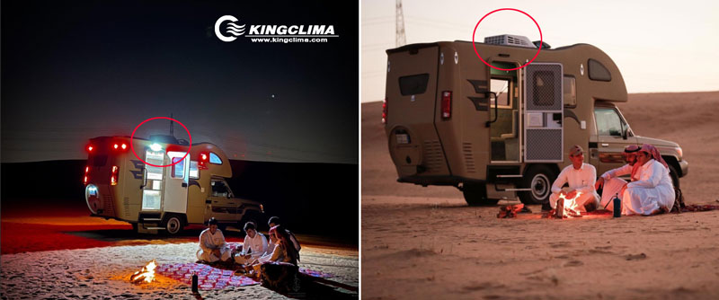 Roof Air Conditioner for RV to Saudi Arabia - KingClima 