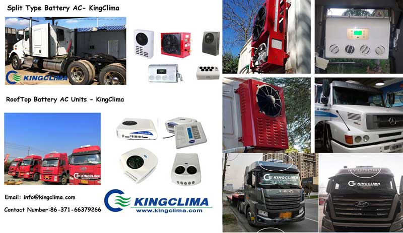 king clima truck cab air conditioners 