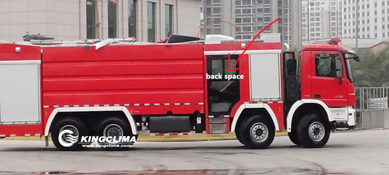 E-Clima2200 electric air conditioner for fire truck