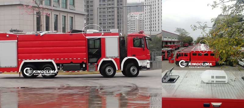 E-Clima2200 electric air conditioner for fire truck