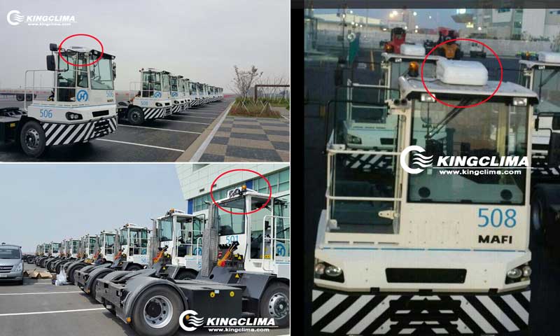cab air conditioners for shuttle truck with E-Clima2200 model 