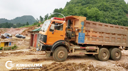 coolPro2800 cooling solutions for dump truck cab