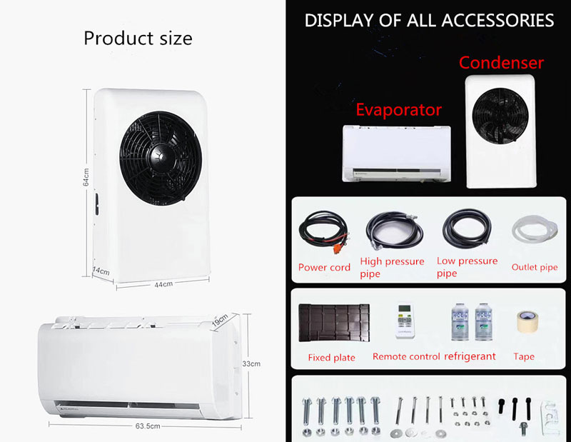 coolpro2800p truck cab air conditioners from kingclima industry