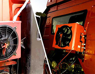 CoolPro2800 electric ac for Truck Cabs