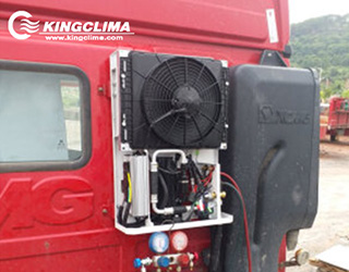 CoolPro2800B Electric Truck AC Installation