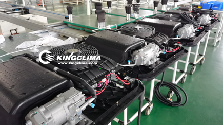 12v ac unit for Van Coolpro2800C Deliver to Spain - KingClima 