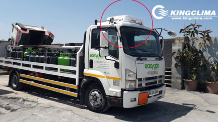 CoolPro2300 Air Conditioner for Truck Export to Romania - KingClima