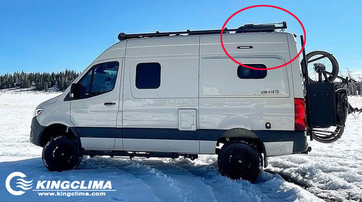 Truck Camper AC Unit CoolPro2800C Export to Russia - KingClima