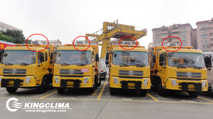 Aftermarket Cooling Solution for Tunnel Washer Trucks - KingClima