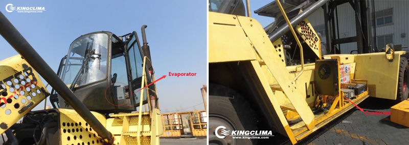 E-Clima2600S DC Air Conditioner for Port Crane - KingClima