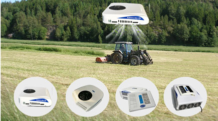 DC 12V 24V Cooling Solution for Tractor Cab - KingClima