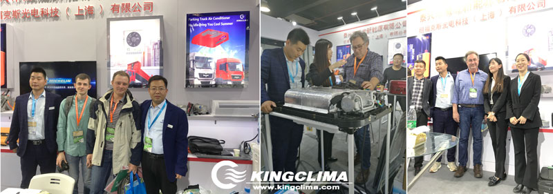 kingclima teams in ciaar shanghai 